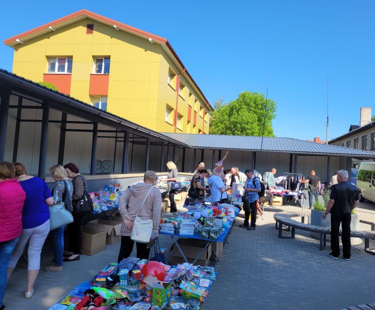 Mugių sezonas Amatų turgelyje
