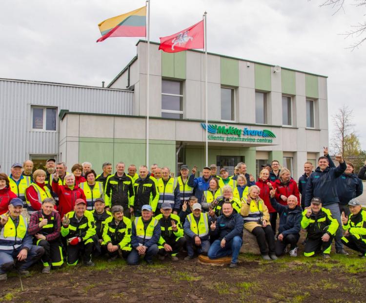 UAB "Molėtų švara" organizavo pavasarinę talką